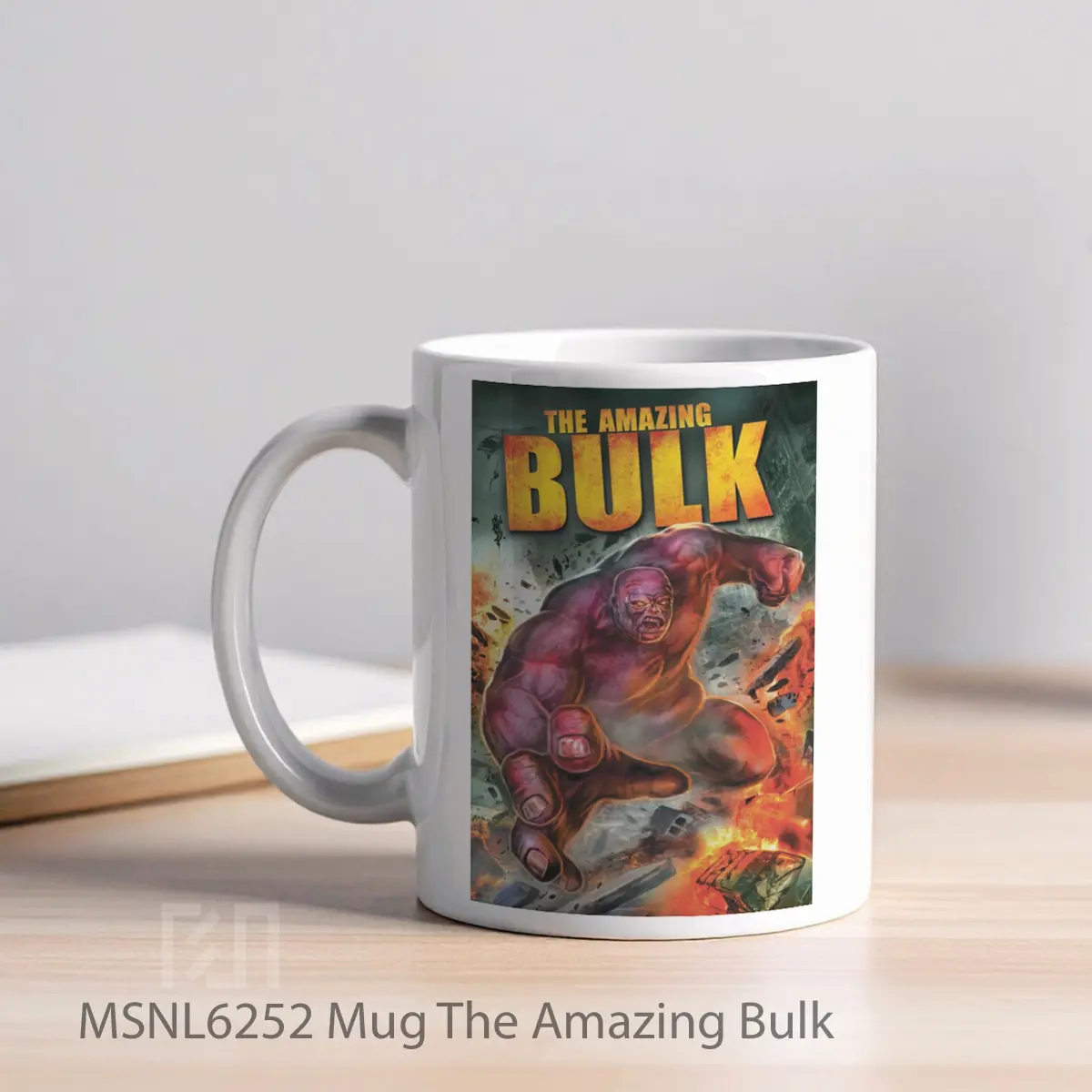 Mug The Amazing Bulk Gelas Keramik Tema Film MSNL6252 - Tampak Kiri