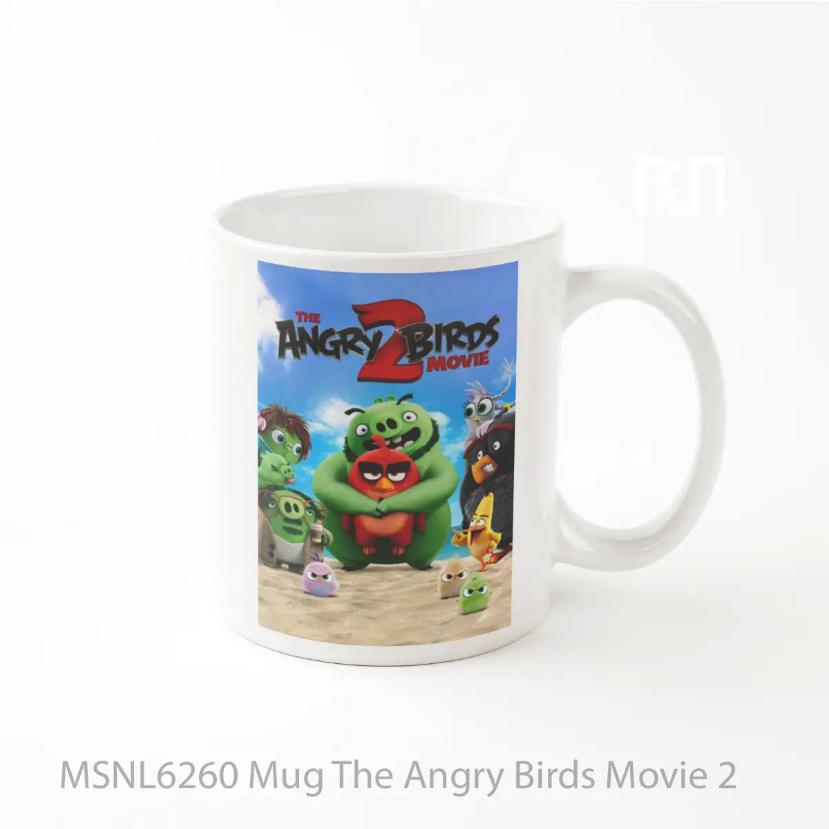 Mug The Angry Birds Movie 2 Gelas Keramik Tema Film MSNL6260
