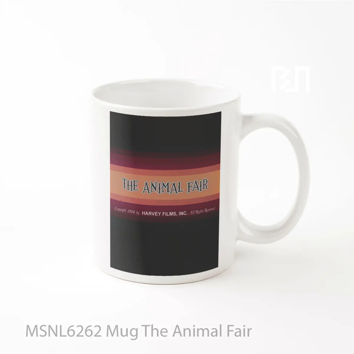 Mug The Animal Fair Gelas Keramik Tema Film MSNL6262