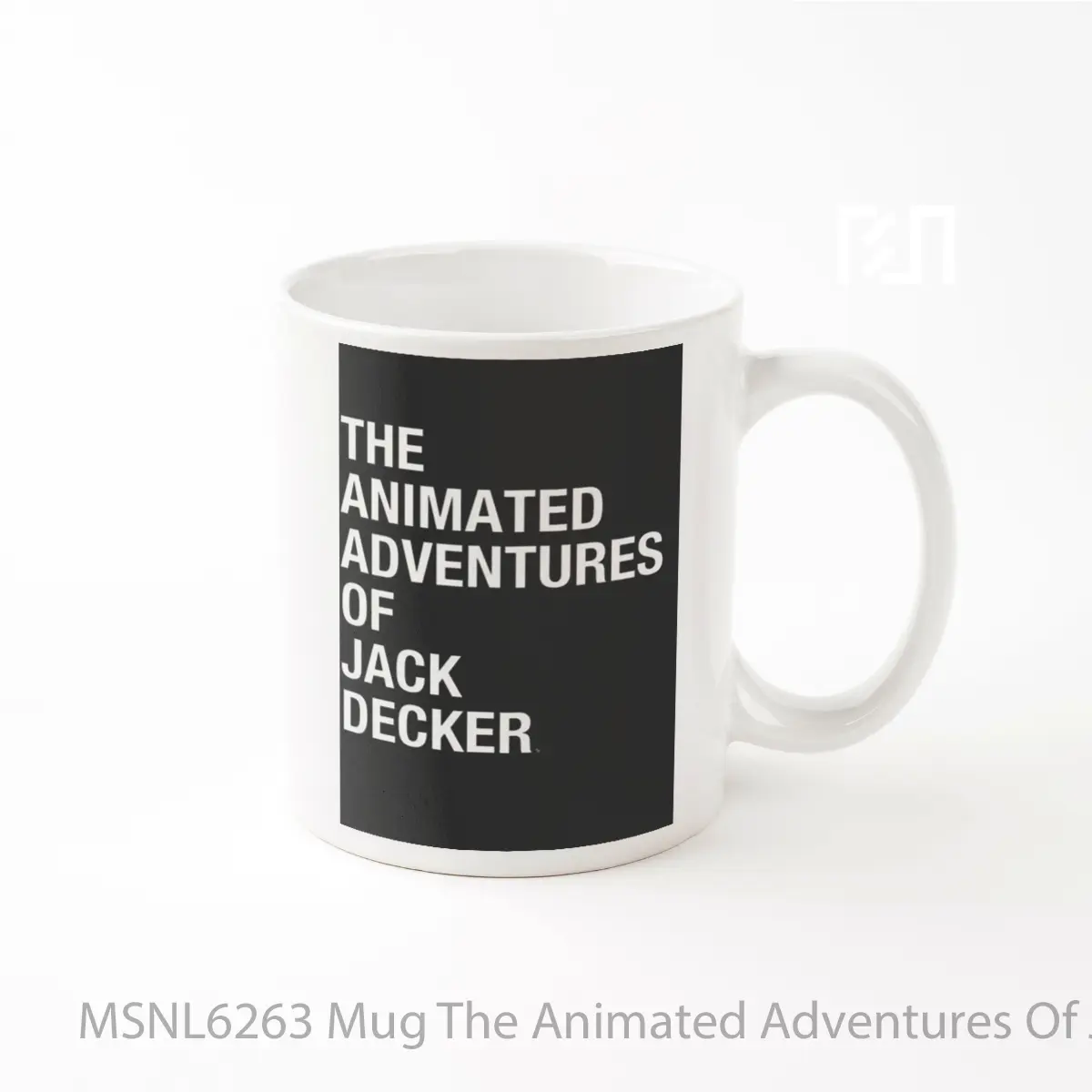 Mug The Animated Adventures Of Jack Decker Gelas Keramik Tema Film MSNL6263