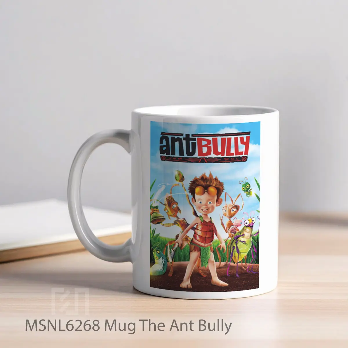 Mug The Ant Bully Gelas Keramik Tema Film MSNL6268 - Tampak Kiri