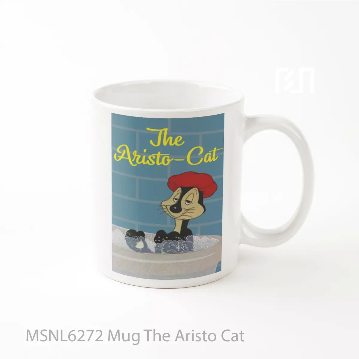 Mug The Aristo Cat Gelas Keramik Tema Film MSNL6272