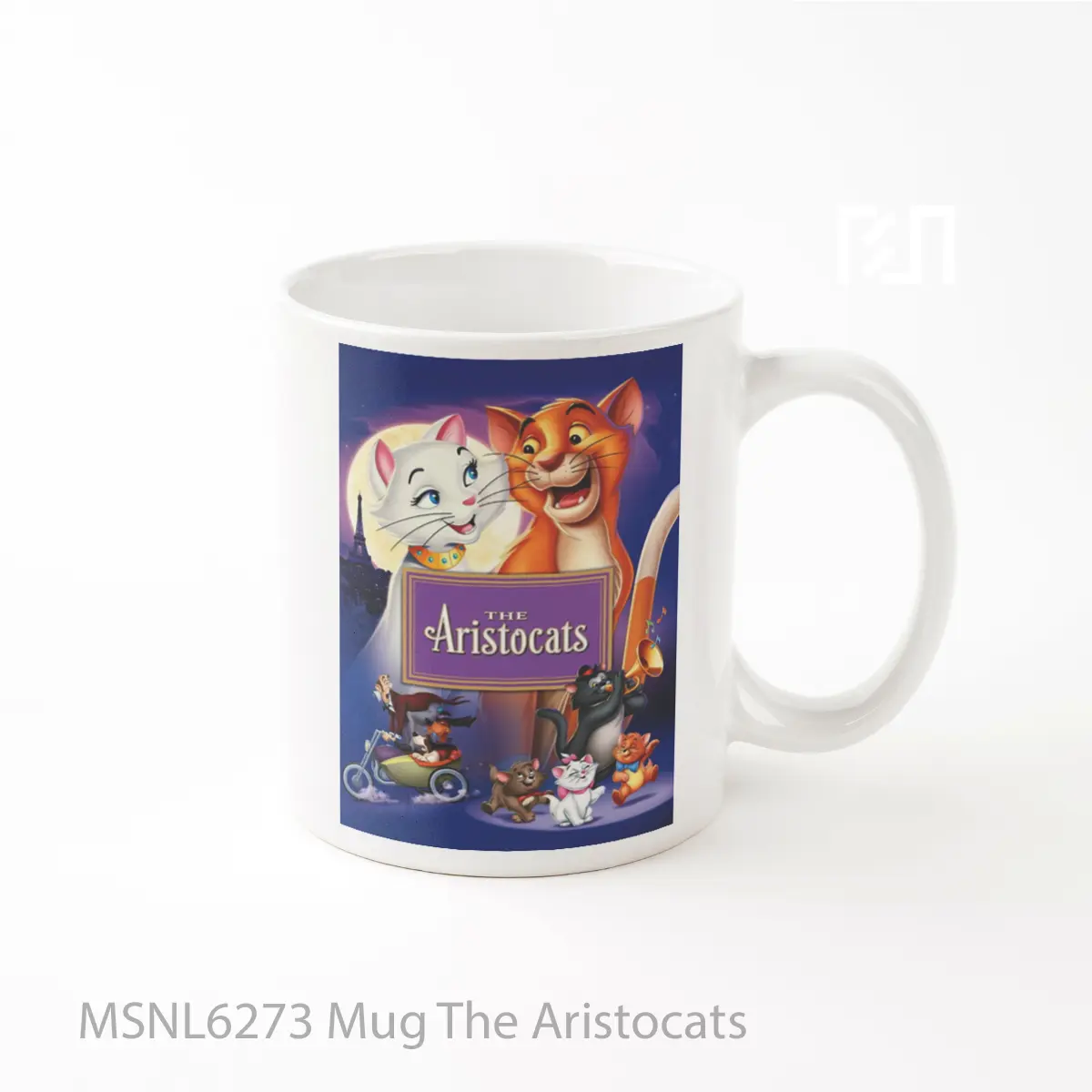 Mug The Aristocats Gelas Keramik Tema Film MSNL6273