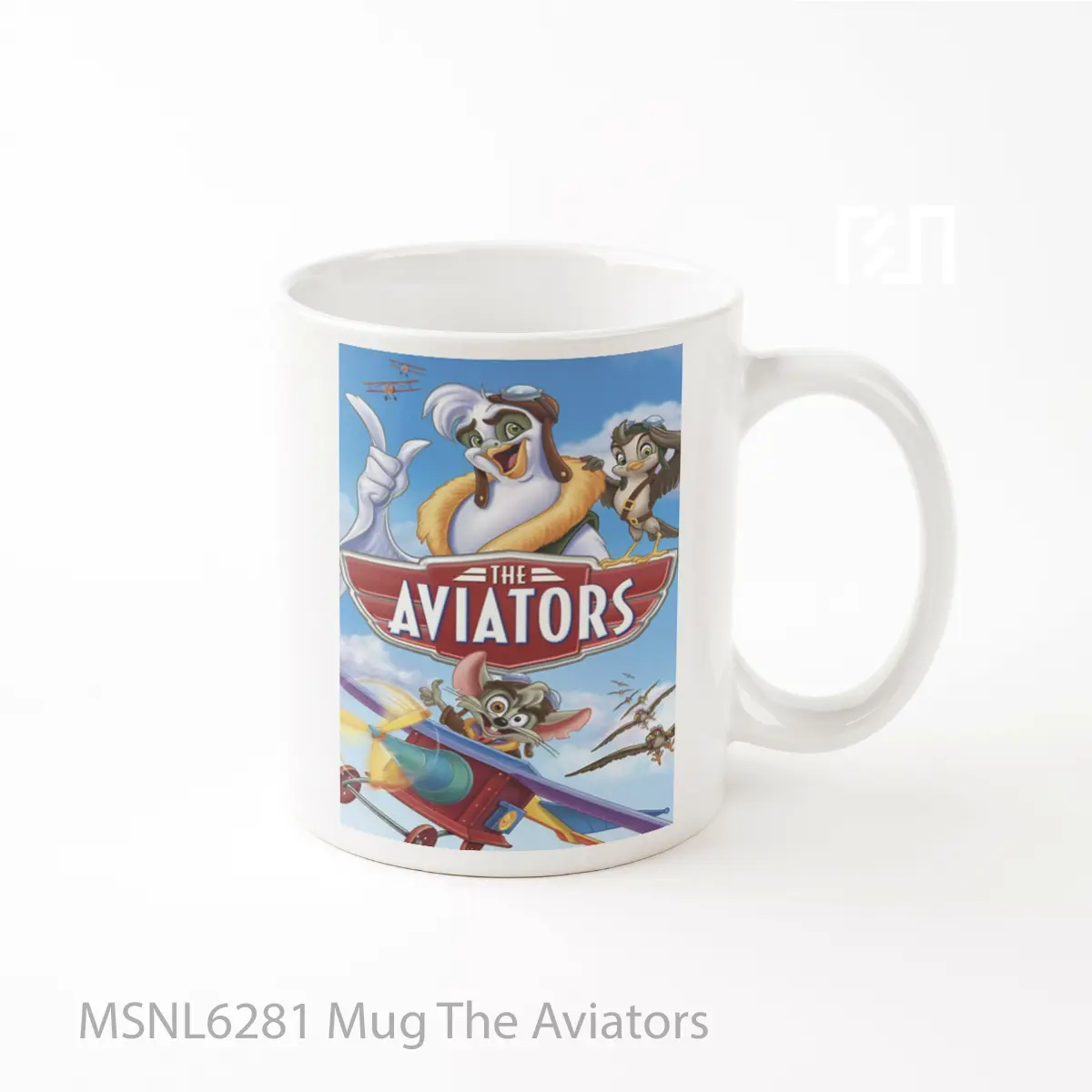 Mug The Aviators Gelas Keramik Tema Film MSNL6281