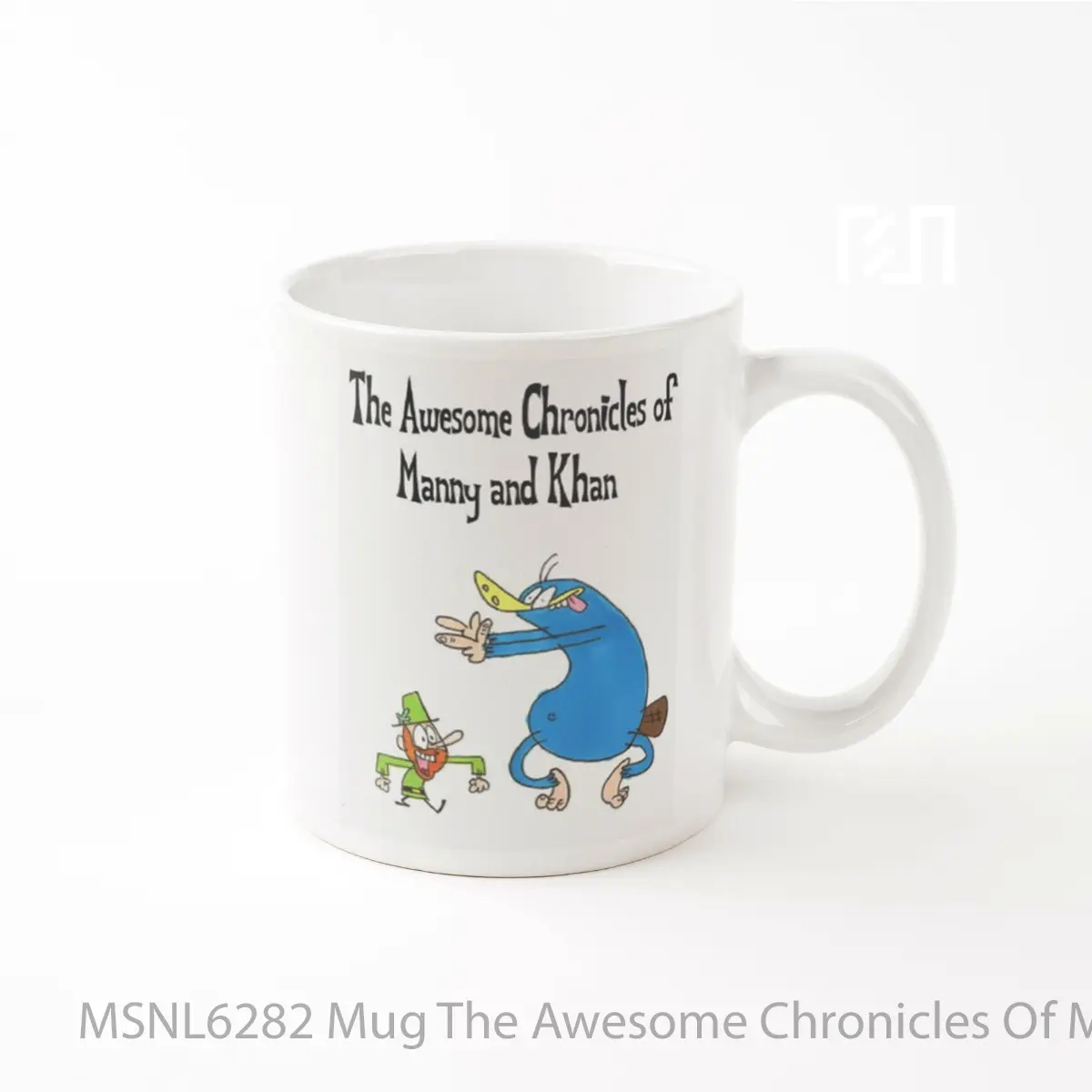 Mug The Awesome Chronicles Of Manny And Khan Gelas Keramik Tema Film MSNL6282