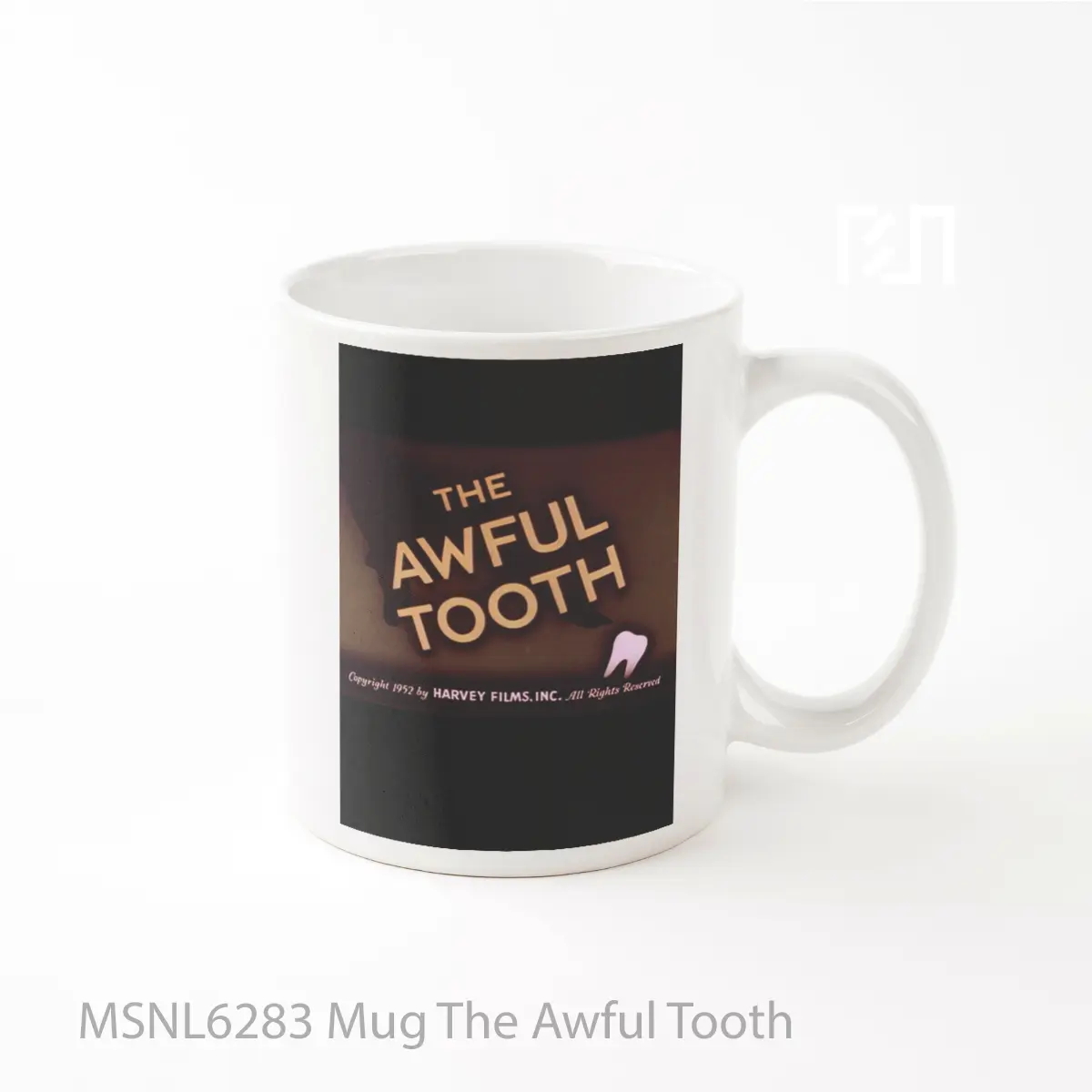 Mug The Awful Tooth Gelas Keramik Tema Film MSNL6283
