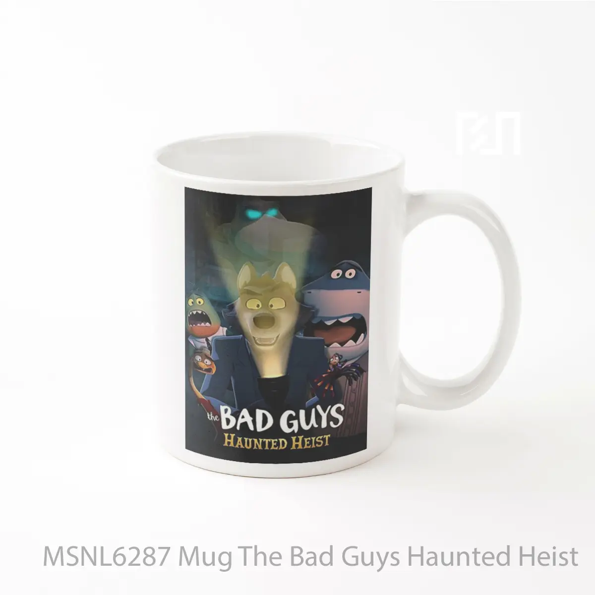Mug The Bad Guys Haunted Heist Gelas Keramik Tema Film MSNL6287