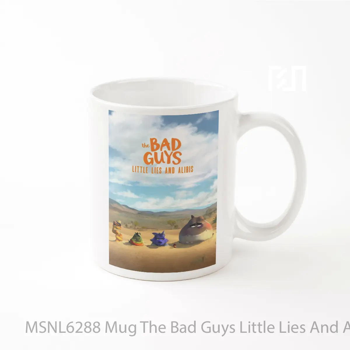 Mug The Bad Guys Little Lies And Alibis Gelas Keramik Tema Film MSNL6288
