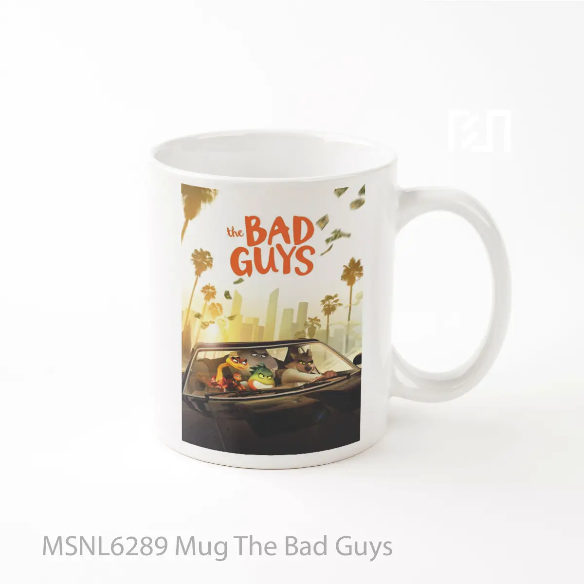 Mug The Bad Guys Gelas Keramik Tema Film MSNL6289