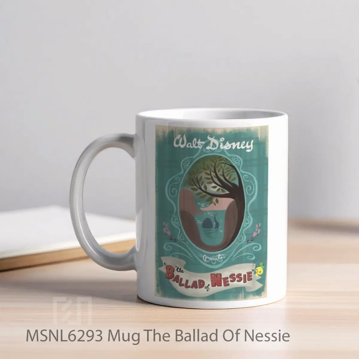 Mug The Ballad Of Nessie Gelas Keramik Tema Film MSNL6293 - Tampak Kiri