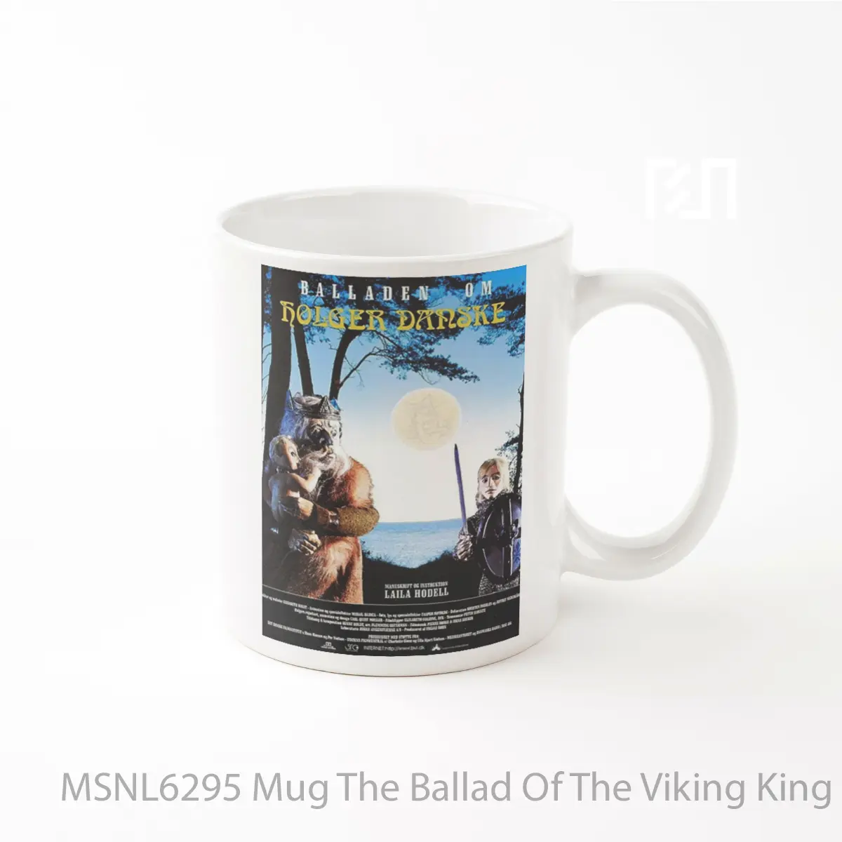 Mug The Ballad Of The Viking King Holger The Dane Gelas Keramik Tema Film MSNL6295