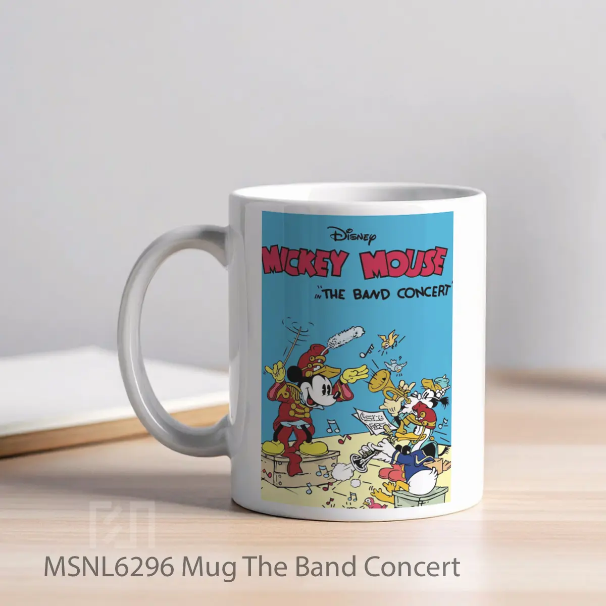 Mug The Band Concert Gelas Keramik Tema Film MSNL6296 - Tampak Kiri