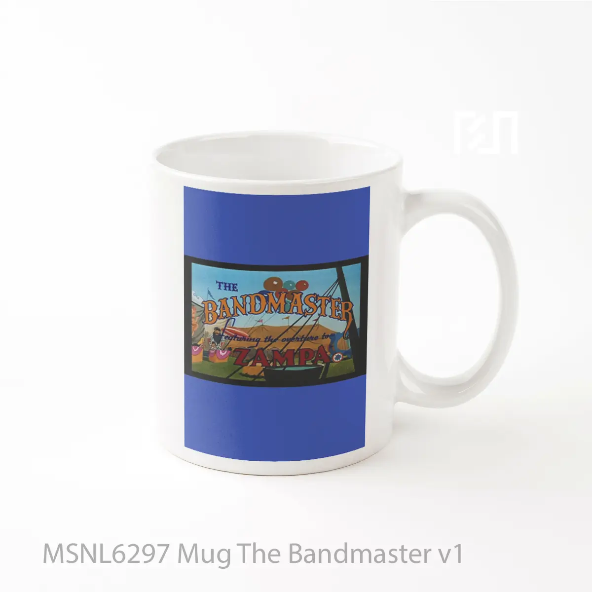 Mug The Bandmaster V1 Gelas Keramik Tema Film MSNL6297