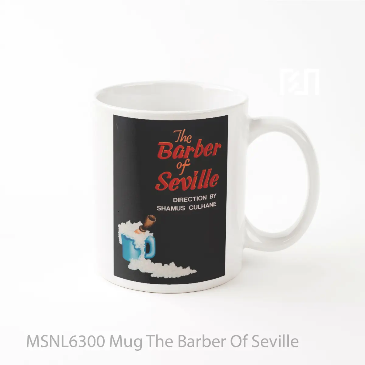 Mug The Barber Of Seville Gelas Keramik Tema Film MSNL6300
