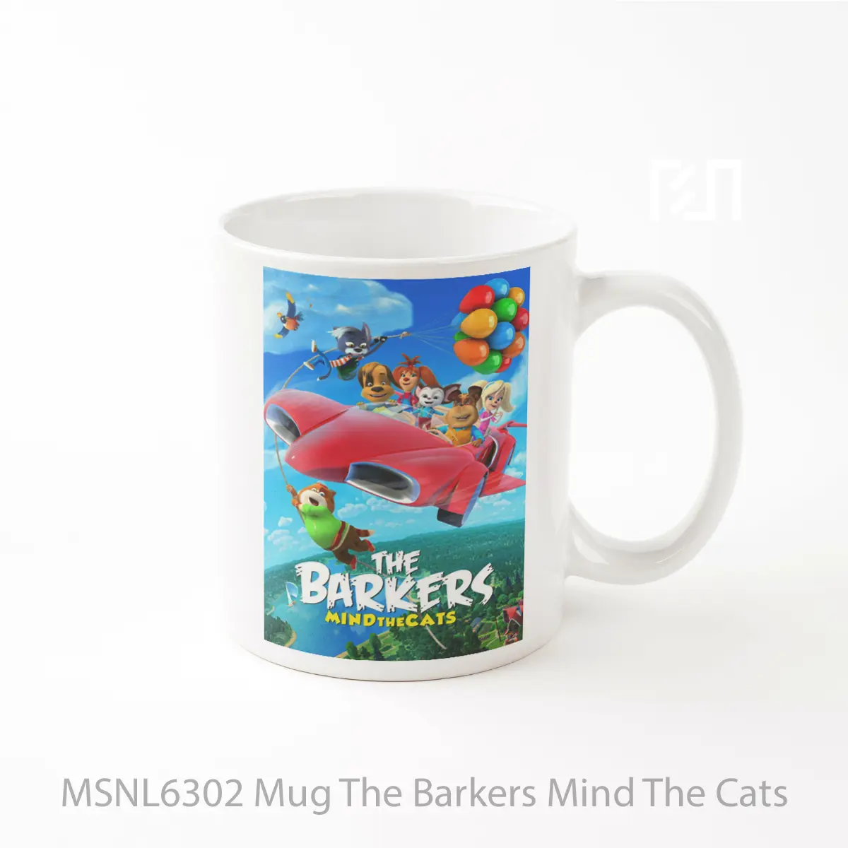 Mug The Barkers Mind The Cats Gelas Keramik Tema Film MSNL6302