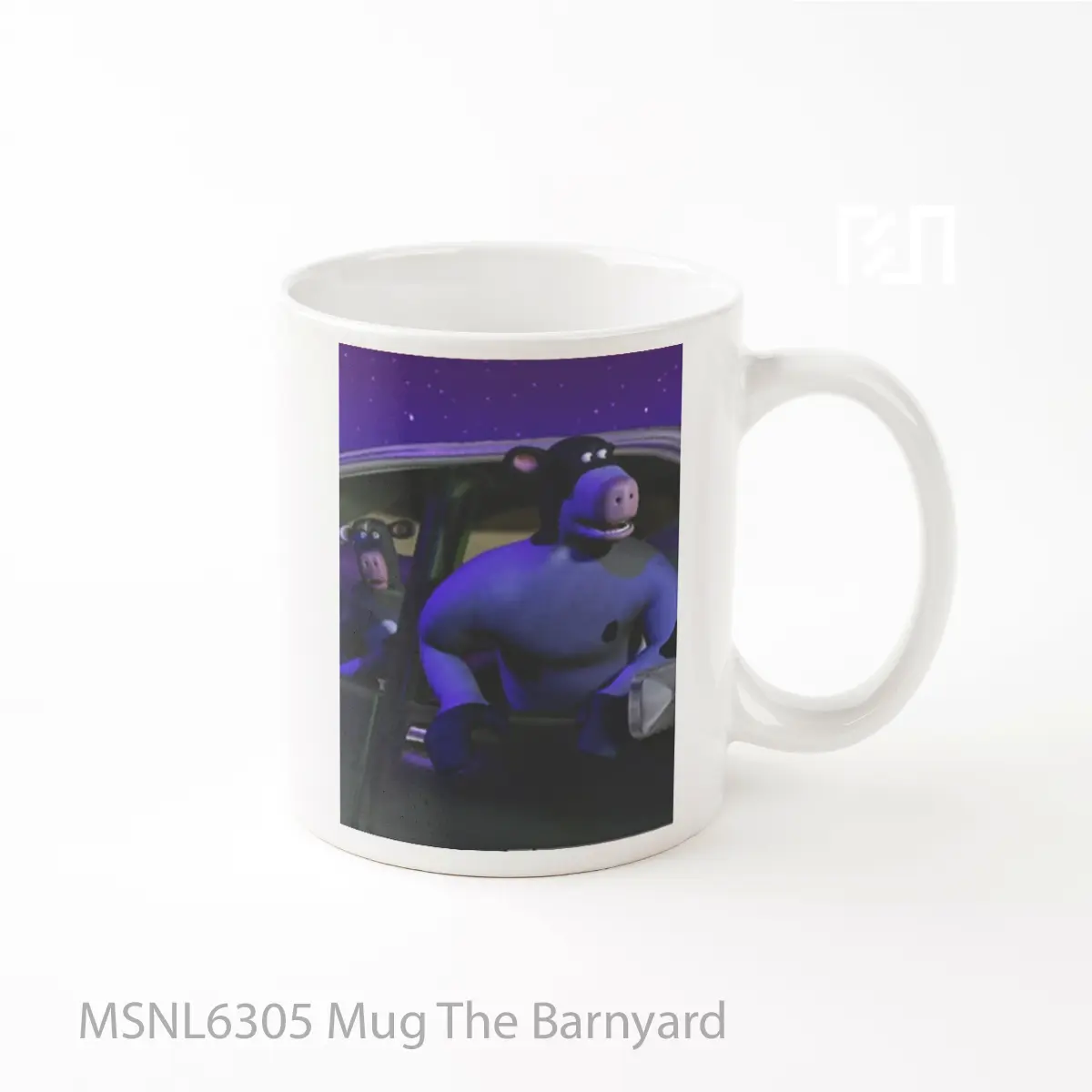 Mug The Barnyard Gelas Keramik Tema Film MSNL6305