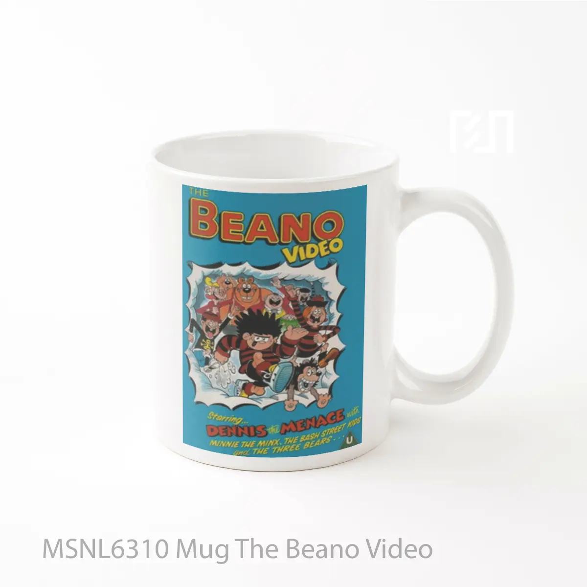 Mug The Beano Video Gelas Keramik Tema Film MSNL6310