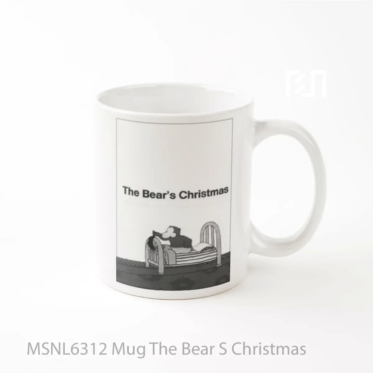 Mug The Bear S Christmas Gelas Keramik Tema Film MSNL6312