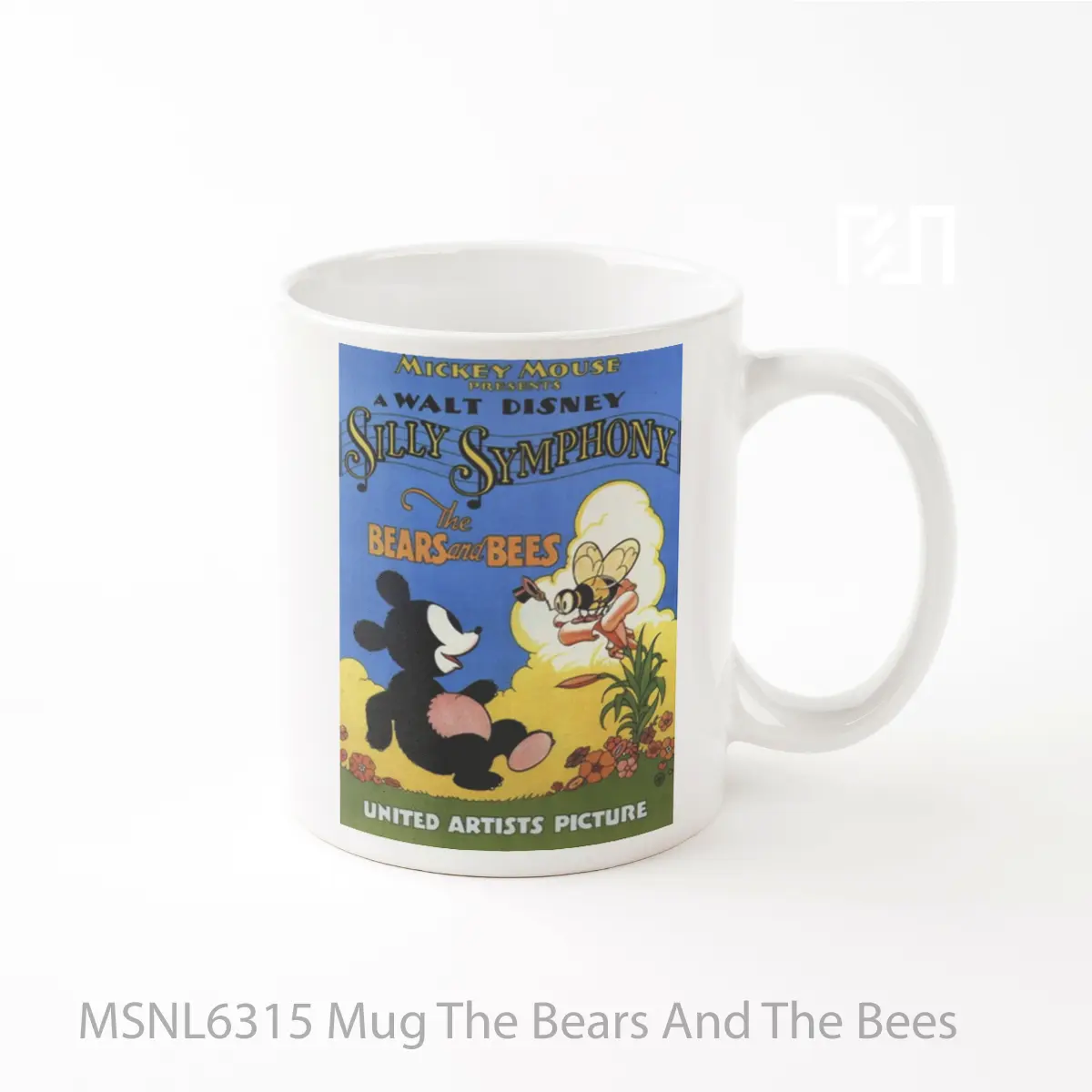 Mug The Bears And The Bees Gelas Keramik Tema Film MSNL6315