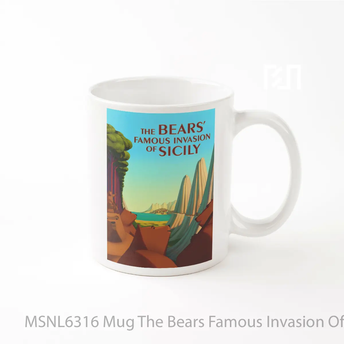 Mug The Bears Famous Invasion Of Sicily Gelas Keramik Tema Film MSNL6316