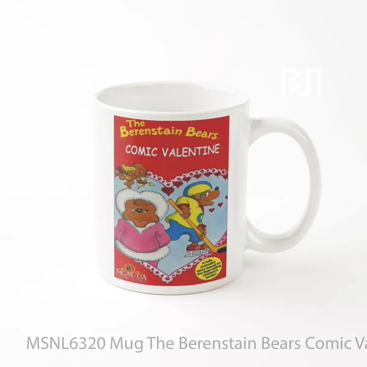 Mug The Berenstain Bears Comic Valentine Gelas Keramik Tema Film MSNL6320