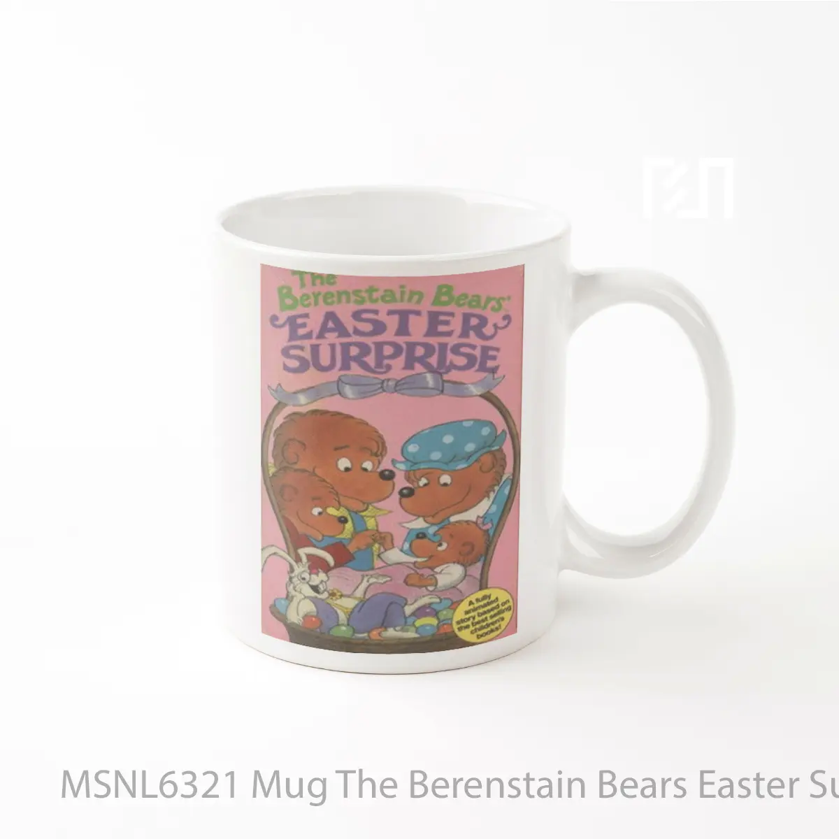 Mug The Berenstain Bears Easter Surprise Gelas Keramik Tema Film MSNL6321