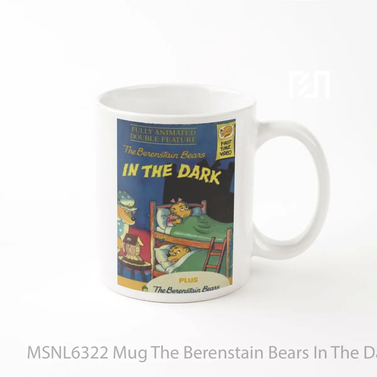 Mug The Berenstain Bears In The Dark Gelas Keramik Tema Film MSNL6322