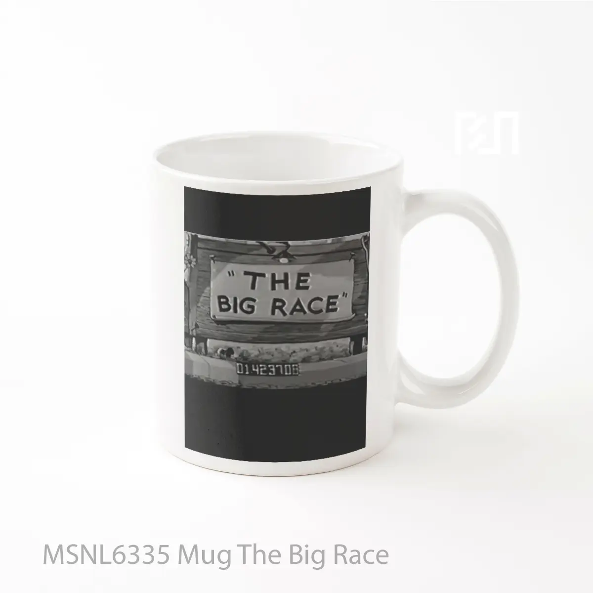 Mug The Big Race Gelas Keramik Tema Film MSNL6335