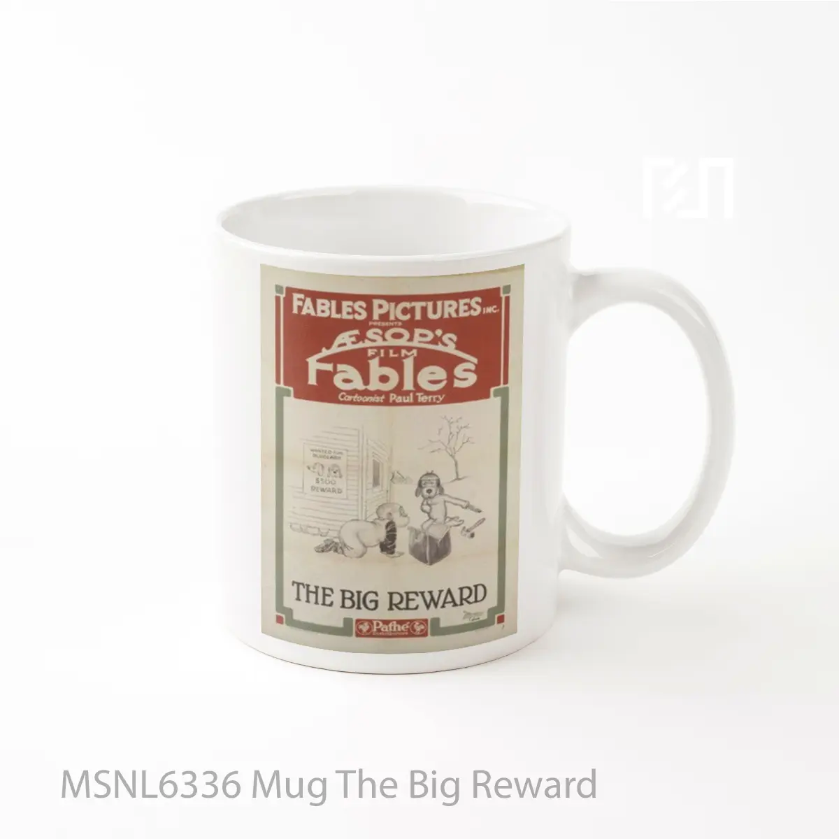 Mug The Big Reward Gelas Keramik Tema Film MSNL6336