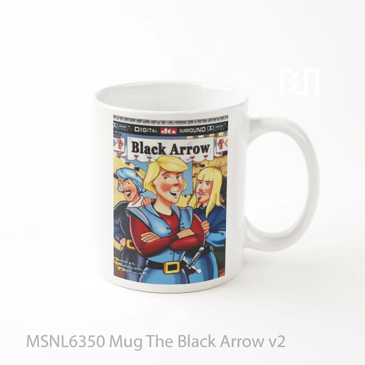 Mug The Black Arrow V2 Gelas Keramik Tema Film MSNL6350