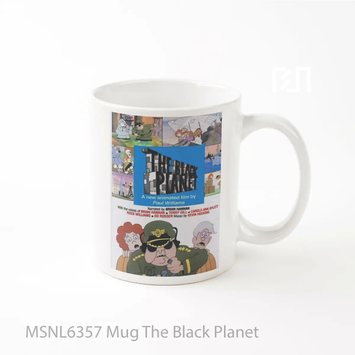 Mug The Black Planet Gelas Keramik Tema Film MSNL6357