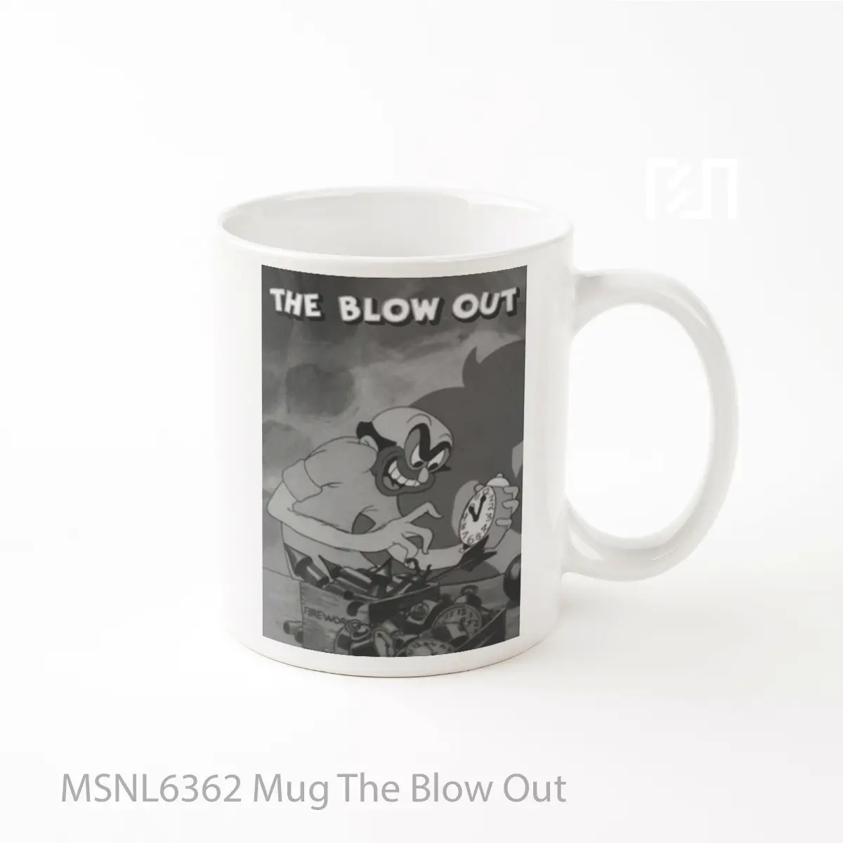 Mug The Blow Out Gelas Keramik Tema Film MSNL6362
