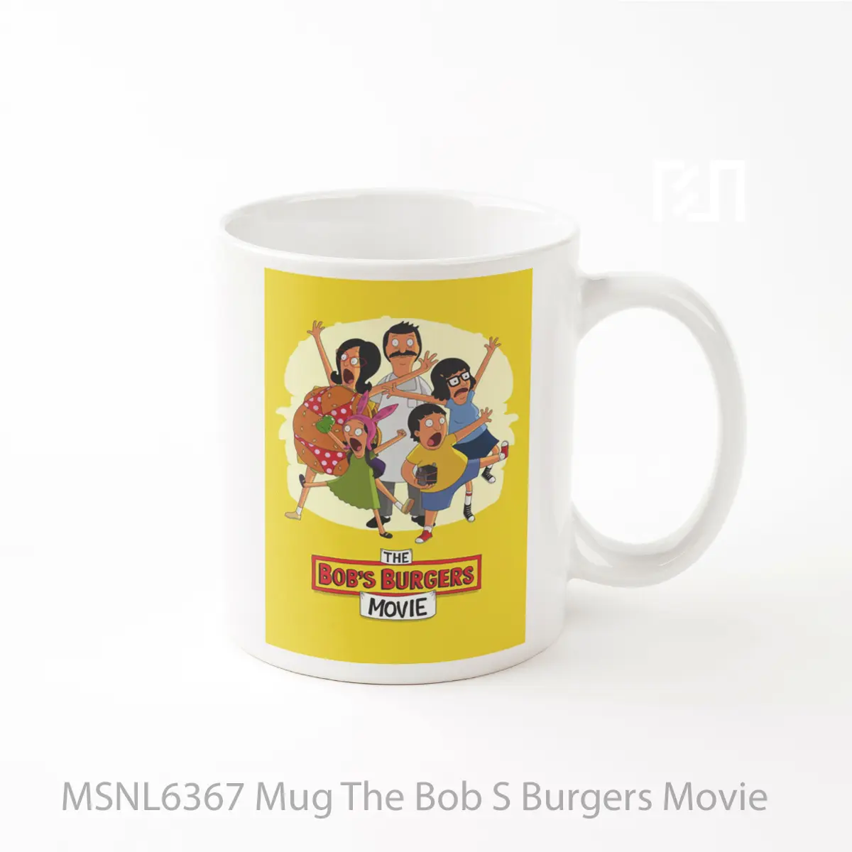 Mug The Bob S Burgers Movie Gelas Keramik Tema Film MSNL6367