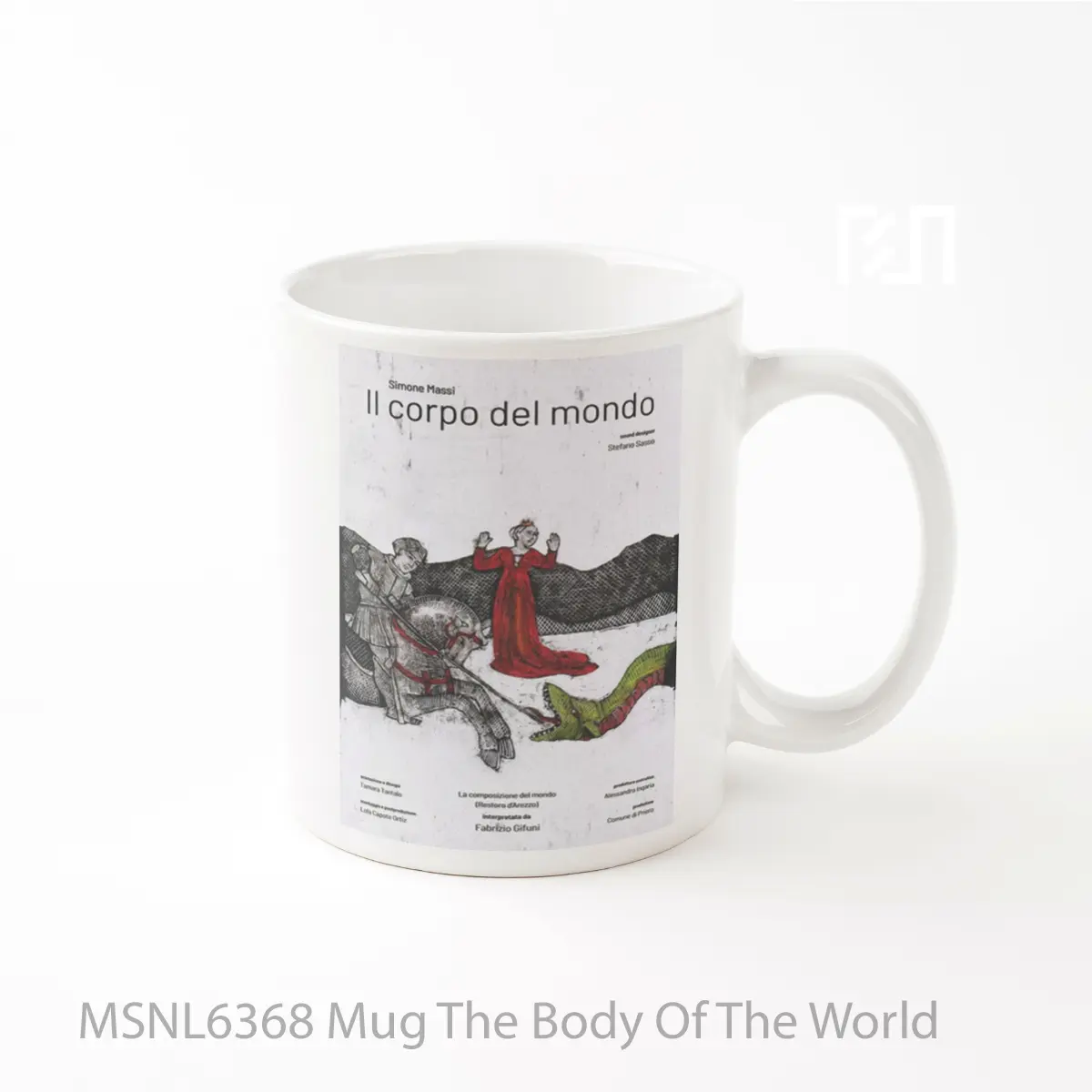 Mug The Body Of The World Gelas Keramik Tema Film MSNL6368