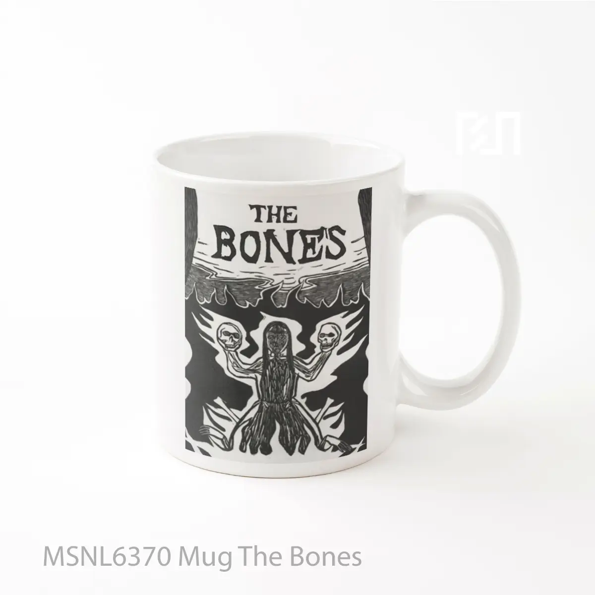 Mug The Bones Gelas Keramik Tema Film MSNL6370