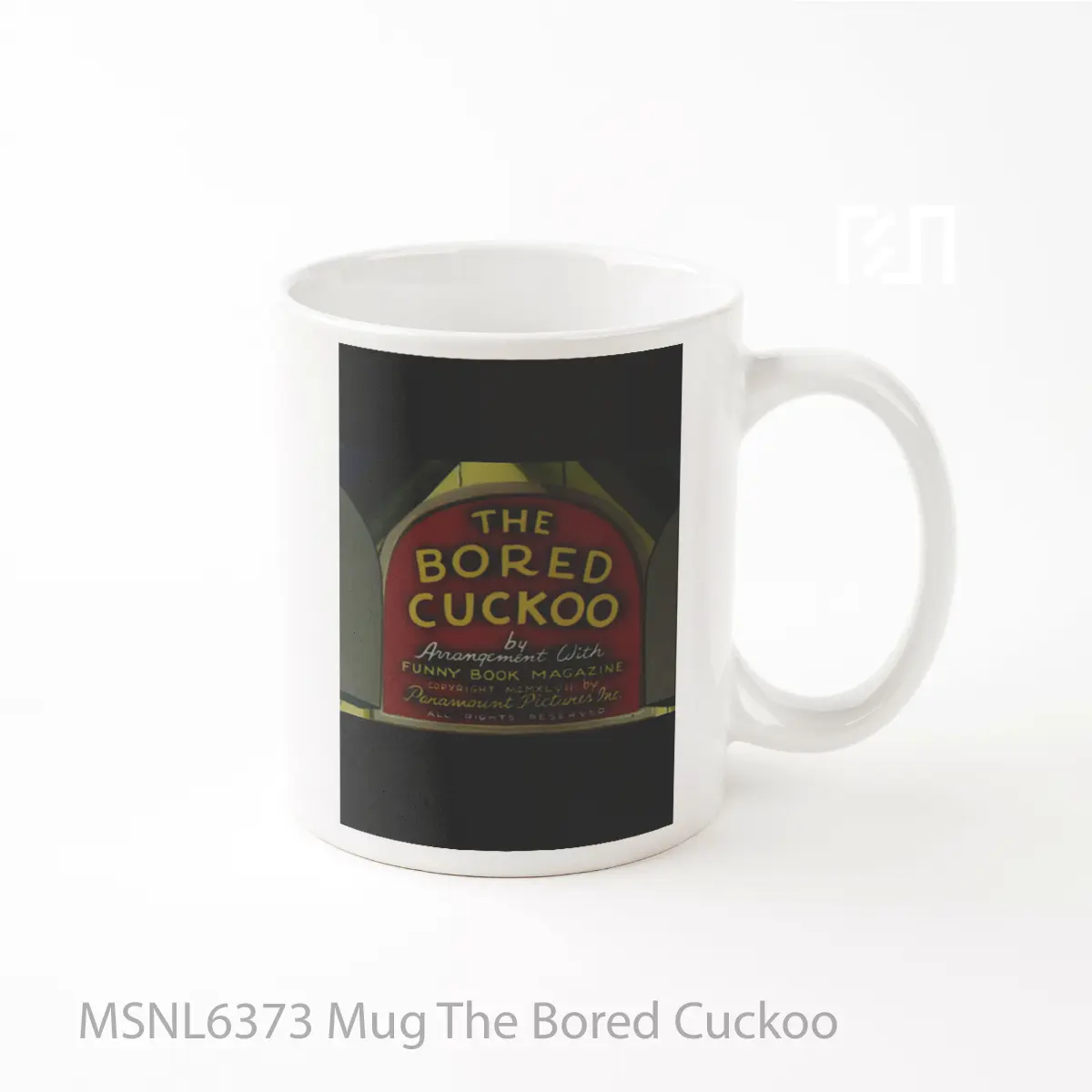 Mug The Bored Cuckoo Gelas Keramik Tema Film MSNL6373