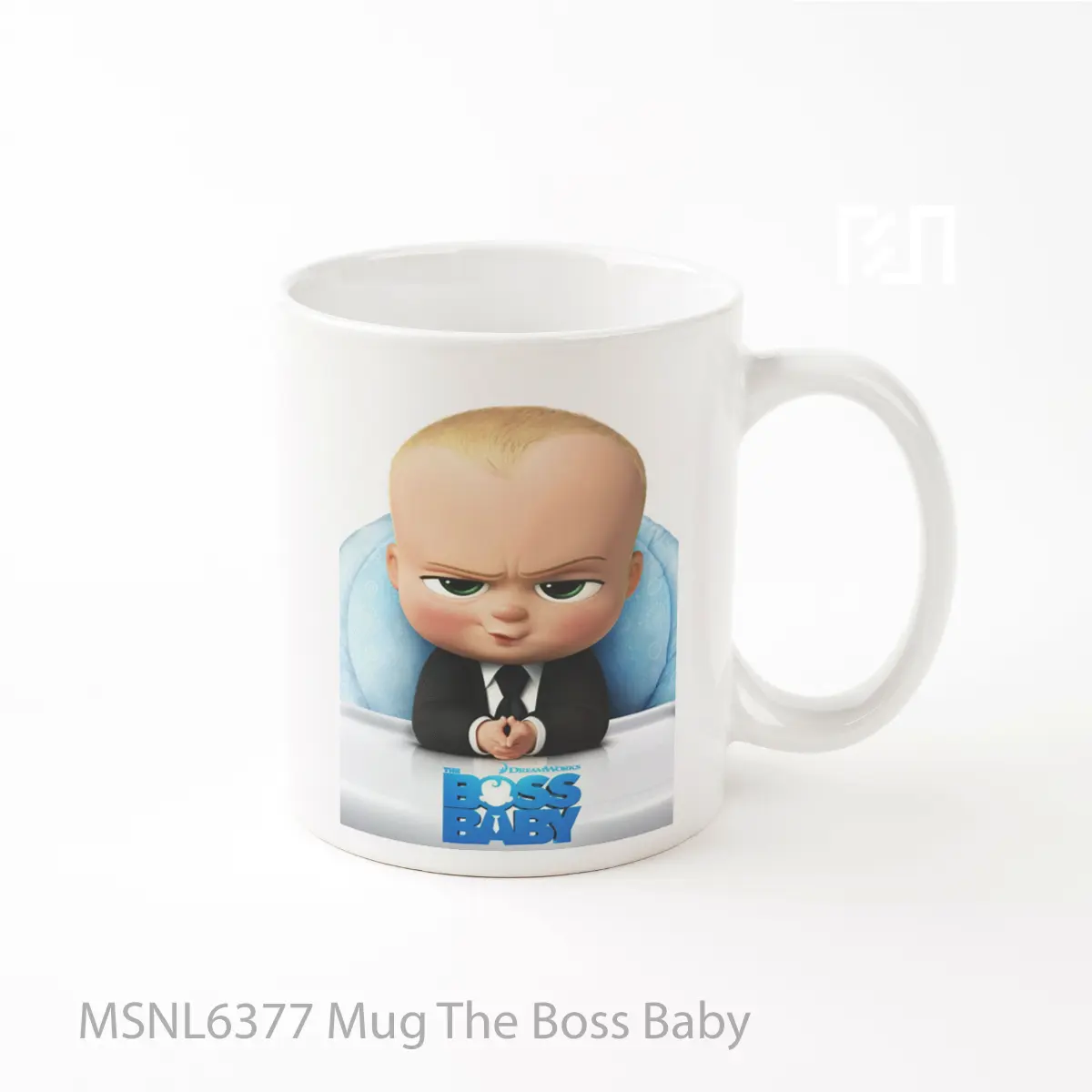 Mug The Boss Baby Gelas Keramik Tema Film MSNL6377