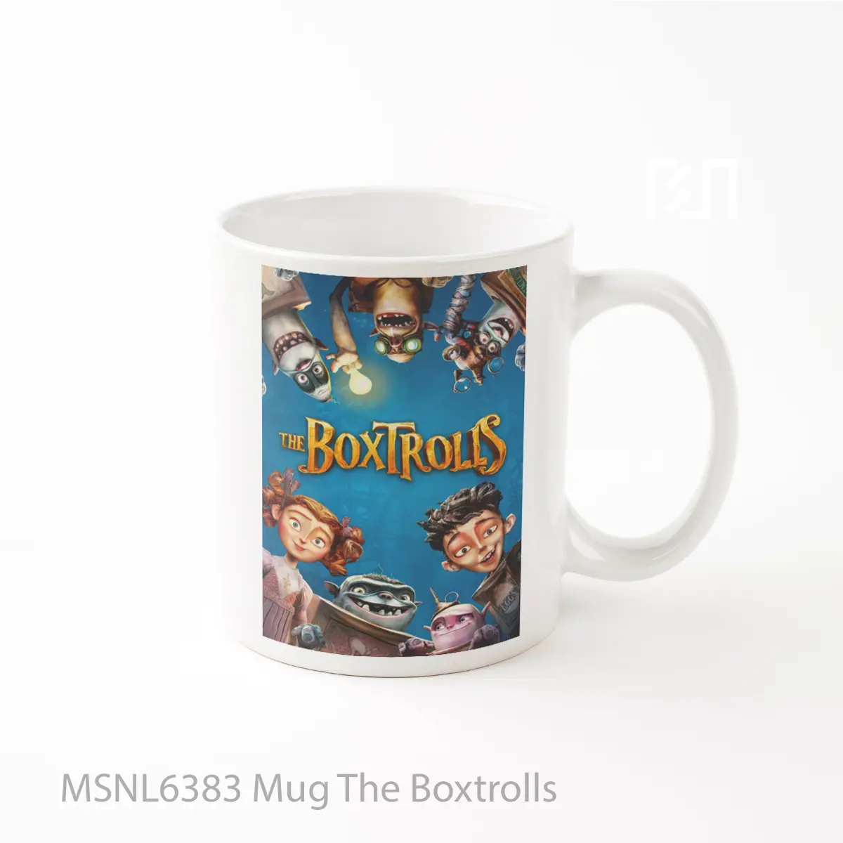 Mug The Boxtrolls Gelas Keramik Tema Film MSNL6383