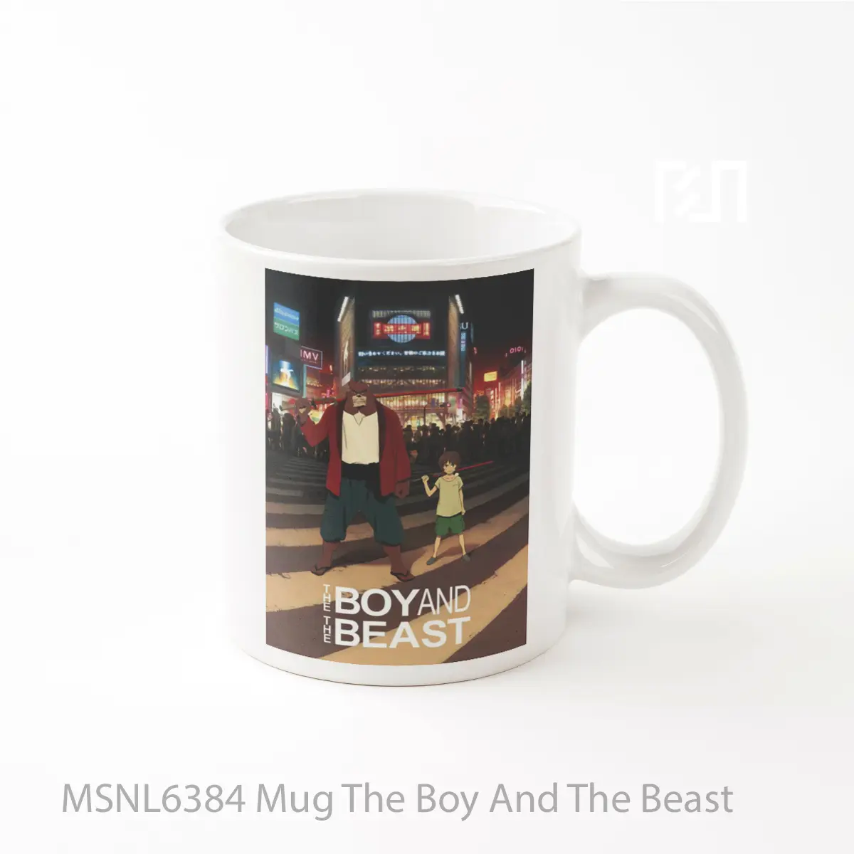 Mug The Boy And The Beast Gelas Keramik Tema Film MSNL6384