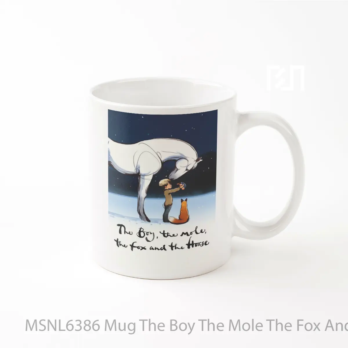 Mug The Boy The Mole The Fox And The Horse Gelas Keramik Tema Film MSNL6386