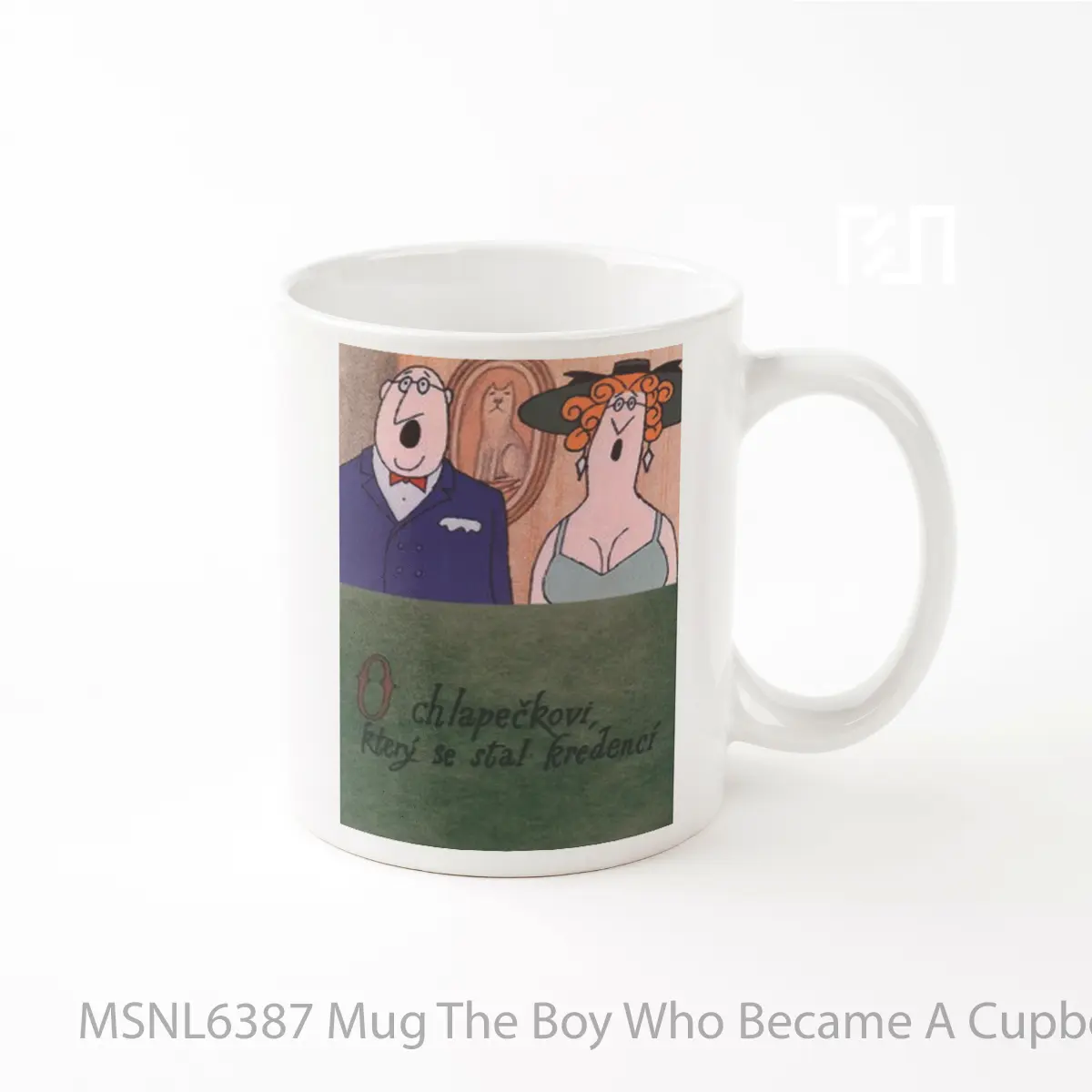 Mug The Boy Who Became A Cupboard Gelas Keramik Tema Film MSNL6387