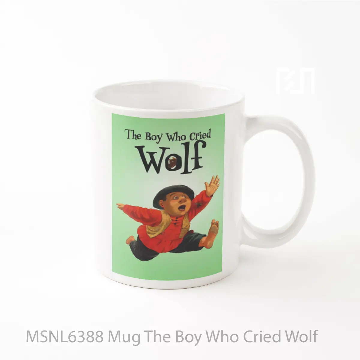 Mug The Boy Who Cried Wolf Gelas Keramik Tema Film MSNL6388