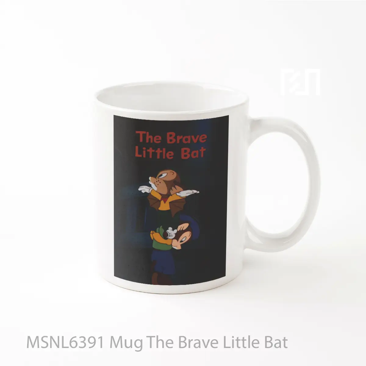 Mug The Brave Little Bat Gelas Keramik Tema Film MSNL6391