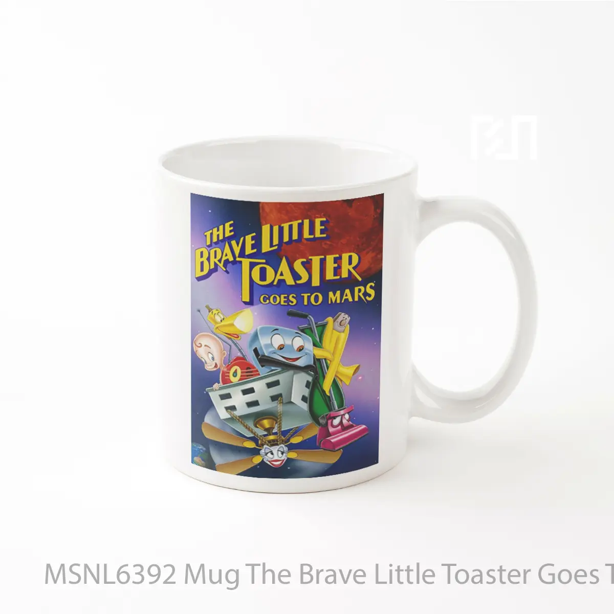 Mug The Brave Little Toaster Goes To Mars Gelas Keramik Tema Film MSNL6392