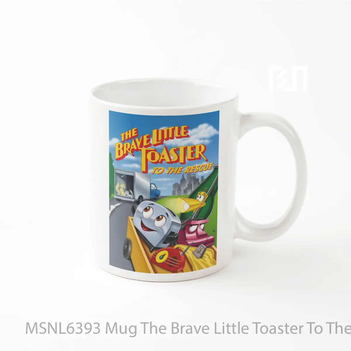 Mug The Brave Little Toaster To The Rescue Gelas Keramik Tema Film MSNL6393