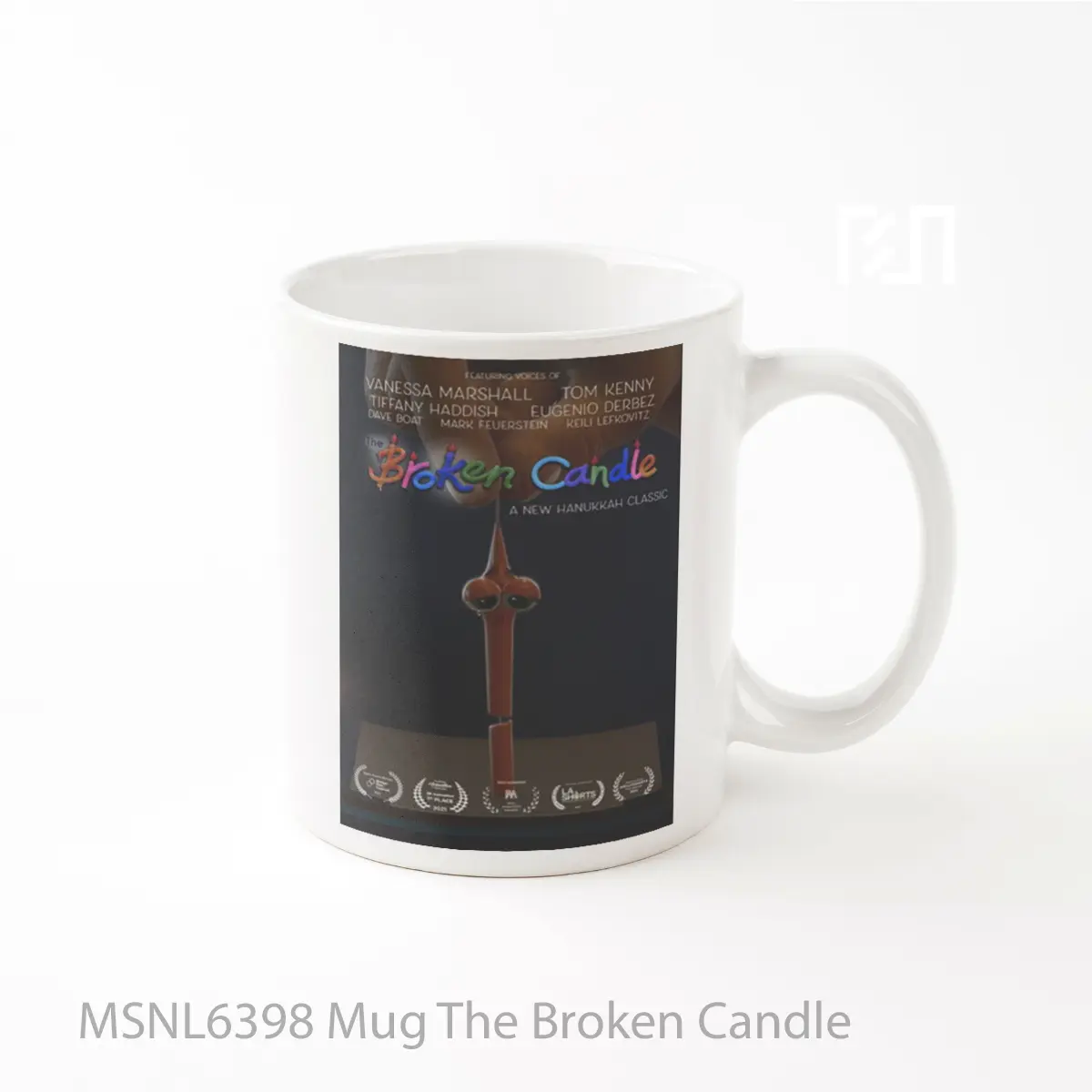 Mug The Broken Candle Gelas Keramik Tema Film MSNL6398