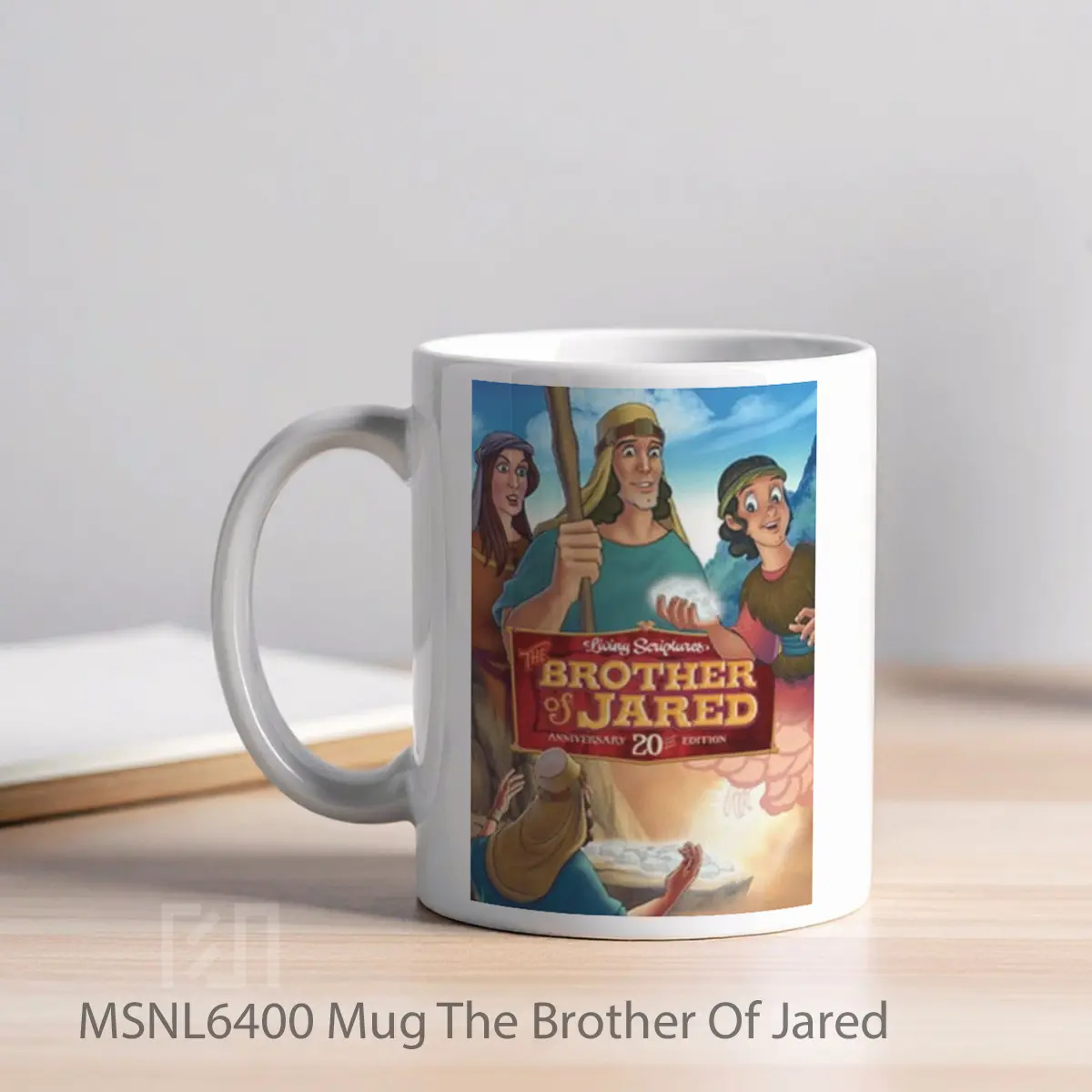 Mug The Brother Of Jared Gelas Keramik Tema Film MSNL6400 - Tampak Kiri