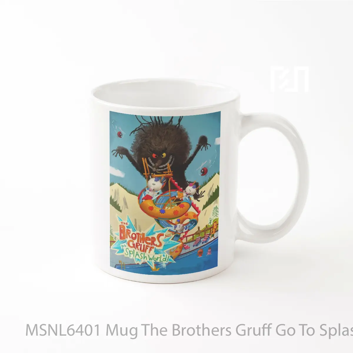 Mug The Brothers Gruff Go To Splash World Gelas Keramik Tema Film MSNL6401