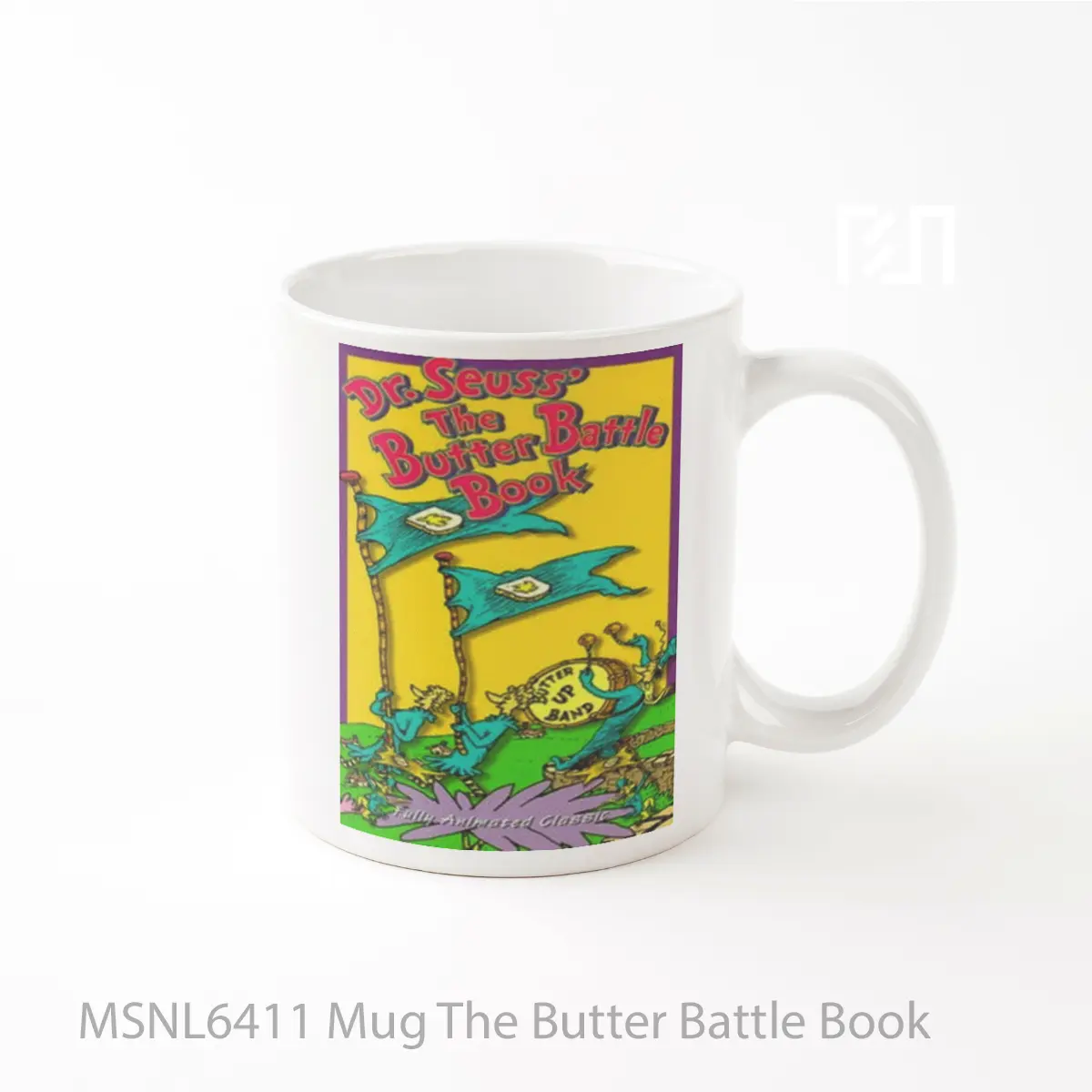 Mug The Butter Battle Book Gelas Keramik Tema Film MSNL6411
