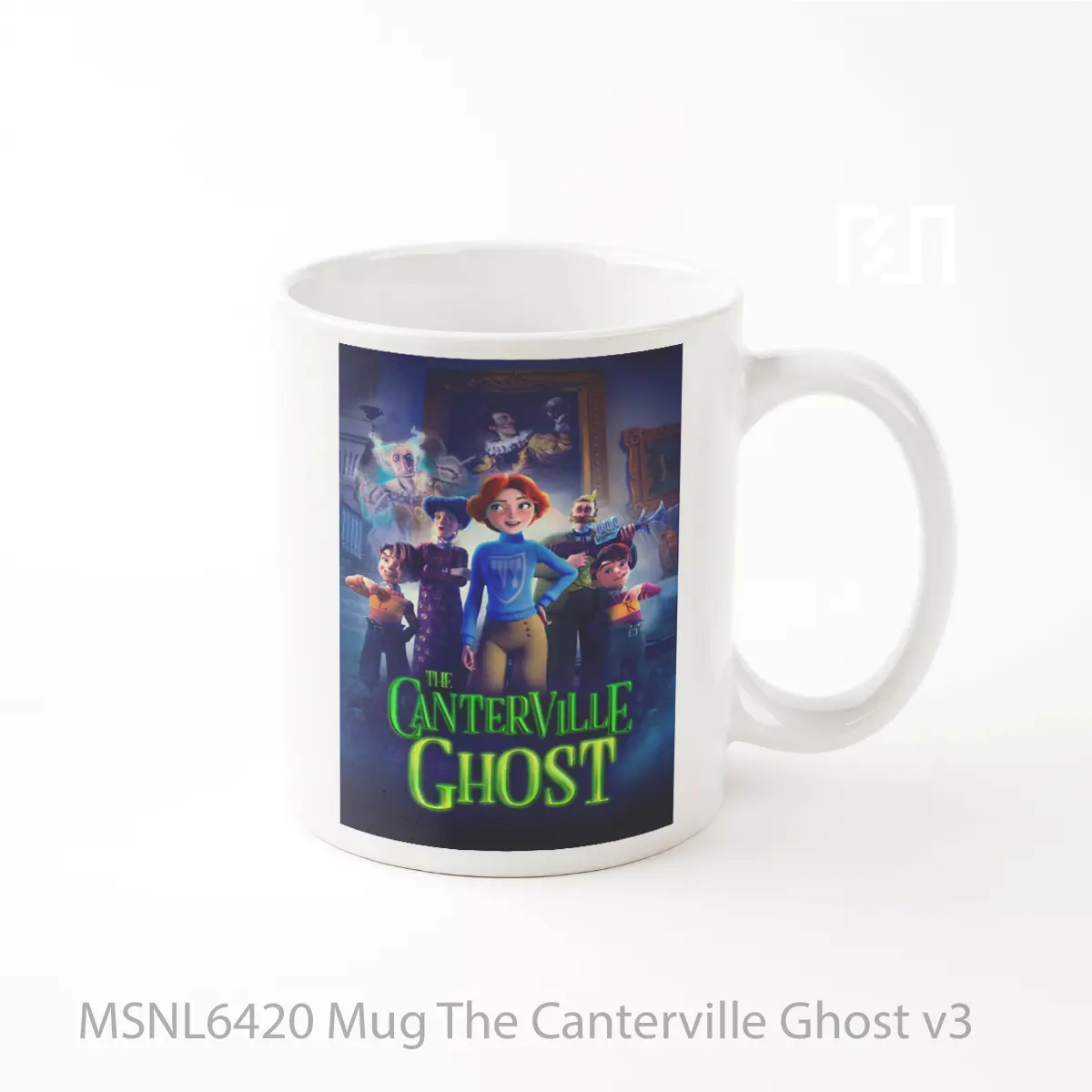 Mug The Canterville Ghost V3 Gelas Keramik Tema Film MSNL6420